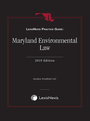 cover image of LexisNexis Practice Guide: Maryland Environmental Law